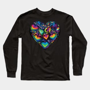 Heart Attack - Version 7 Long Sleeve T-Shirt